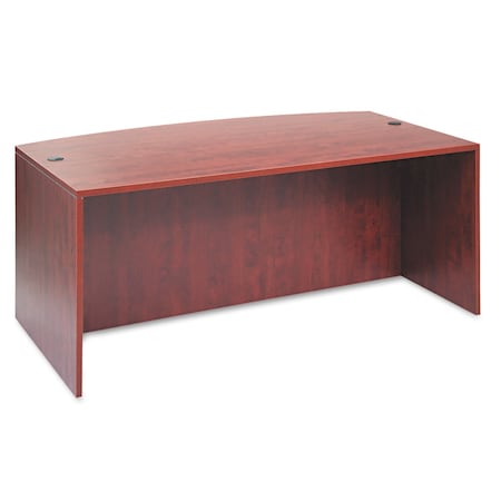 Alera Bow Front Desk Valencia(TM) Series Bow-Front Desk Shell, 41-3/8" D X 29-1/2" H, 71" W X ALEVA227236MC